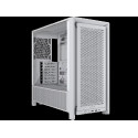 Kućište Corsair Frame 4000D RS WhiteMid-Tower, 3x RS120 performance ventilatora