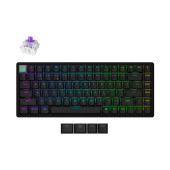 Tipkovnica Keychron K2H-J1 Black RGB75% Layout/BT/2.4GHzNebula Sw/Gateron 2.0 Mag Swch