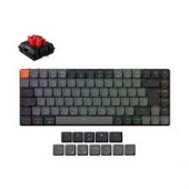 Tipkovnica Keychron K3X-H1-UK Carbon Black RGB75% Layout/BT/Wired/Red Switch/Low profile
