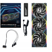 Lian Li UNI FAN SL Wireless LCD 120 Reverse Blade Kućište računala Ventilator 12 cm Crno 3 kom