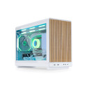 Lian Li DAN Cases A3 Wood, kaljeno steklo, Micro-ATX