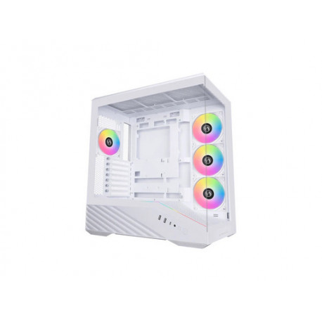 Računalniško ohišje Lian Li Vector V100, ATX, Midi-Tower, kaljeno steklo, belo