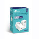 TP-Link AV1000 Powerline Gigabit mrežni adapter, 1000Mbps, dodatna strujna utičnica, HomePlug AV2 (duplo pakiranje)