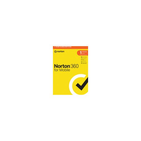 Norton 360 Mobile 1 Device, 1 year, box