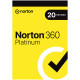 Norton 360 Platinum 20 Devices, 1 year, box