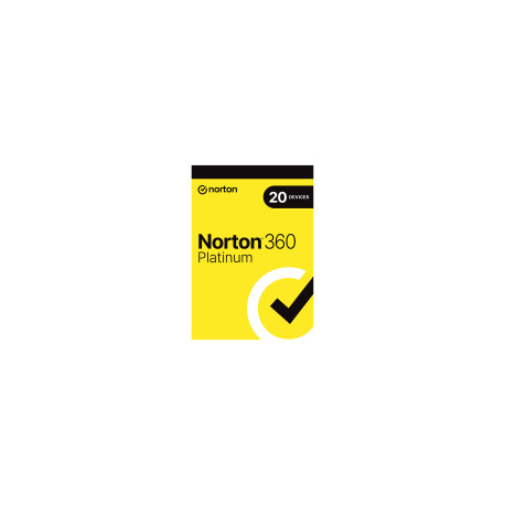 Norton 360 Platinum 20 Devices, 1 year, box