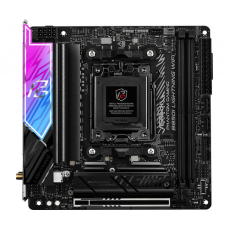 Asrock Phantom Gaming B850I Lightning WiFi AMD B850 Utor AM5 Mini ITX