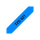 BROTHER TZE531 tape black/blue 12mm 8m