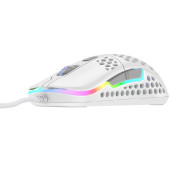 Cherry XTRFY M42 optički RGB igraći miš, 16000 cpi, USB, bijeli