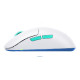 Cherry XTRFY M8 bežični igraći miš, 21000 cpi, USB, bijeli