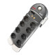 APC Performance SurgeArrest 8 (1 PLC Compatible) outlets with Phone and Coax Protection 230V Germany