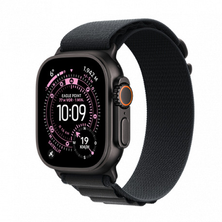 Watch Apple Watch Ultra 3 (2025) 5G 49mm Black Titanium Case with Alpine Loop M - Black