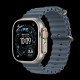 Watch Apple Watch Ultra 3 (2025) 5G 49mm Natural Titanium Case with Ocean Band - Anchor Blue