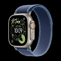 Watch Apple Watch Ultra 3 (2025) 5G 49mm Natural Titanium Case with Trail Loop M/L - Blue/Bright Blue