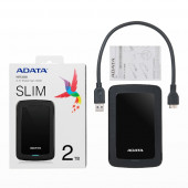 ADATA Ex HDD HV300, 2TB, usb3.0, crni