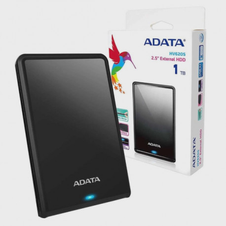 ADATA Ex HDD HV620 Slim, 1TB, usb3.1, crni