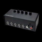 Genius Stereo Switching Box, 5-port Audio