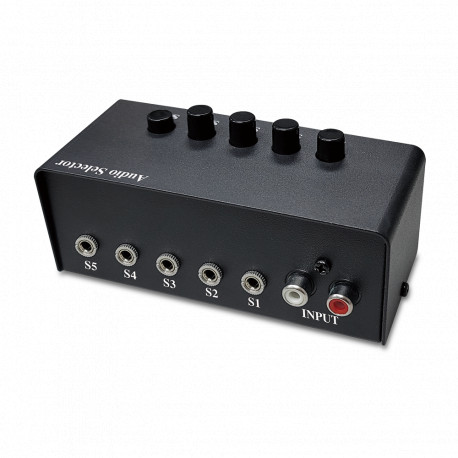 Genius Stereo Switching Box, 5-port Audio