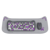 CANYON HSET-W6 EN/AD Keyboard+Mouse Kitty Edition AAA+АА Wireless Violet