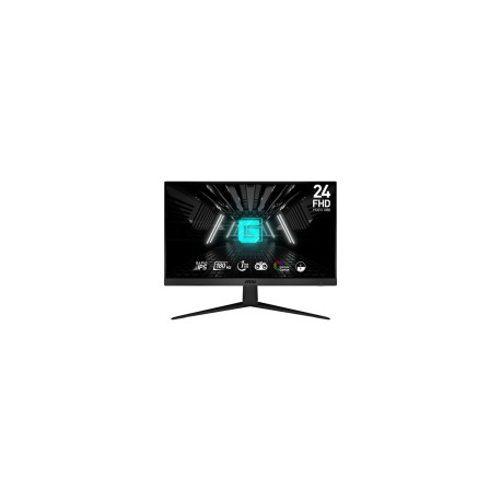 MSI G2412F Gaming Monitor, 24" 180Hz, FHD (1920x1080) 16:9, Rapid IPS Anti-glare, 1ms, 300nits, 1000