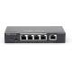 Ruijie switch 5-port Cloud Man. 4 PoE+RG-ES205GC-P4 PoE/POE+Ports,54W PoE PWR budget,Desktop Steel C