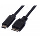 Roline USB3.1 kabel TIP C-microB M/M, 0.5m