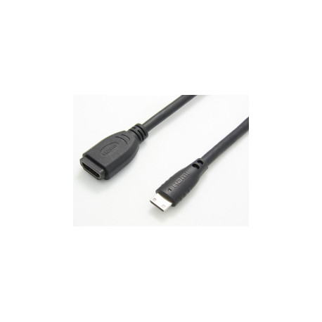 Roline VALUE adapter HDMI(F) na mini HDMI(M), 0.15m