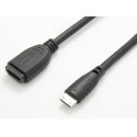 Roline VALUE adapter/kabel HDMI - Mini HDMI, F/M, 0.15m