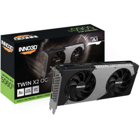 INNO3D GeForce RTX 5060 Ti 8GB TWIN X2 OC, 8GB GDDR7