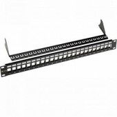 Solarix Patch Panel 19" 1U 24P for Jack Cat6