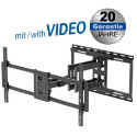 Transmedia Swivel TV wall mount, 43" - 100", up to 80kg