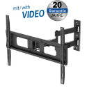 Transmedia Swivel TV wall mount, 37"-86" up to 50kg