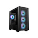 ASUS A21 PLUS TG ARGB BLACK mATX Case