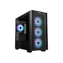 ASUS A21 PLUS TG ARGB BLACK mATX Case