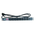 NaviaTec PDU (Power Distribution Unit) sa 4x IEC C19 4x IEC C13 priključaka, kabel IEC C20, 19"