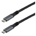 Transmedia USB C 3.2 cable with E-Marker chip, 3m