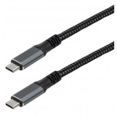 Transmedia USB C 3.2 cable with E-Marker chip, 2m