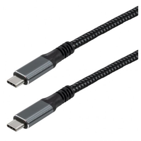 Transmedia USB C 3.2 cable with E-Marker chip, 2m