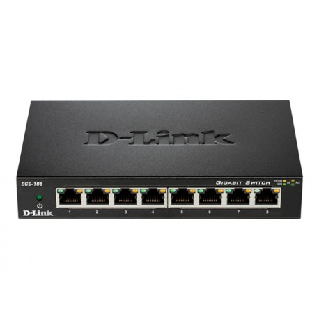 REF D-LINK DGS-108/E 8-port Gb Switch
