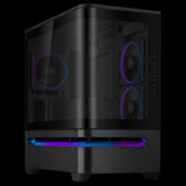 ASUS PRIME AP202 TG ARGB BLACK mATX Case
