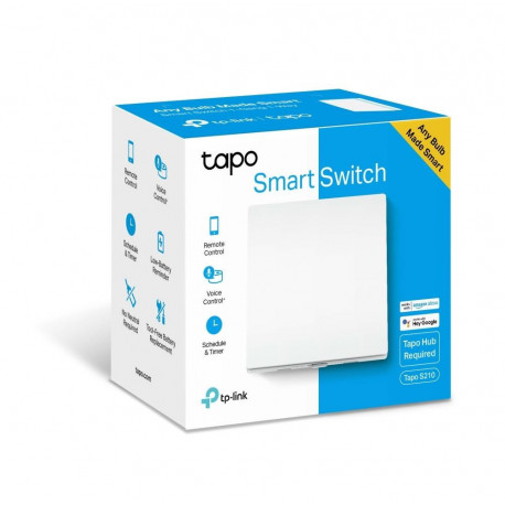 TP-Link TAPO S210, Smart Light Switch, 1-Gang 1-Way