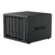 Synology DS1525+ DiskStation 5-bay All-in-1 NAS server, AMD Ryzen V1500B, Memory: 8 GB, LAN:2x 2.5GbE, 2x USB 3.2 Gen1, 2x US