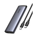 UGREEN vanjsko kućište CM767, SSD M.2 2230-2280 B&M-Key, NVMe, USB C 3.2, 10 Gbps, srebrno