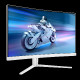 Philips 27" 27M2C5501/00 QHD (2560x1440) VA curved, 16:9, 300 cd/m2, 5000:1, 180 Hz, 0,5 ms, HDMIx2, DP, HAS