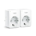 TP-Link Tapo P100-2 WiFi Smart Plug (2 pack) 2.4GHz, 802.11b/g/n, BT4.2, Tapo app, Wi-Fi kontrola, Timer/Schedule postavke, G