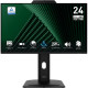 Monitor MSI PRO MP242PMG / 23.8" / FHD / IPS / 120Hz / 1ms (MPRT) / black - adjustable stand