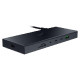 Priključna postaja USB-C Razer USB 4 Dock, 14 v 1, 4xUSB-A, 3xUSB-C, HDMI, DP,  RJ45, AUX, mSD/SD, črna