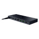 Priključna postaja USB-C Razer USB 4 Dock, 14 v 1, 4xUSB-A, 3xUSB-C, HDMI, DP,  RJ45, AUX, mSD/SD, črna