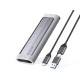 Zunanje ohišje M.2 NVMe/NGFF 2230-2280 v USB3.1 Gen2 Type-C, ORICO AXM2S-G2-V1