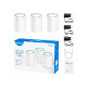Mesh sistem CUDY M1500 (3-Pack), AX1500 Gigabit Wi-Fi 6